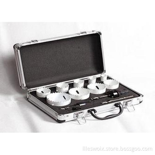 HSS Wood / Plastic Bi Metal 1" 2" Hole Saw Set With Alumini